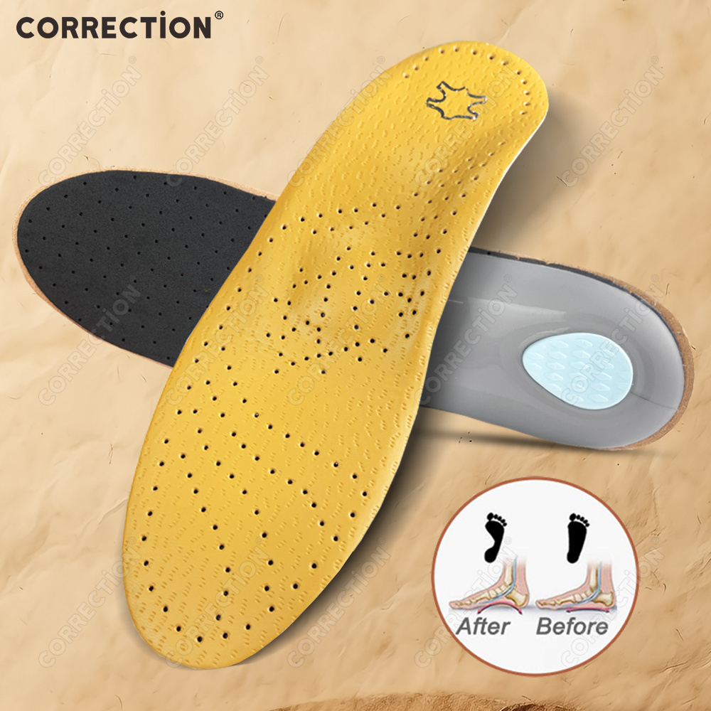 Sneaker Leather Care - Leather Orthopedic Insole Arch Support Plantar