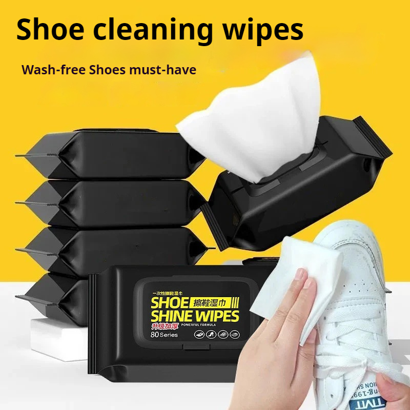 Sneaker Care White - New Disposable Shoe Clean Wipes White