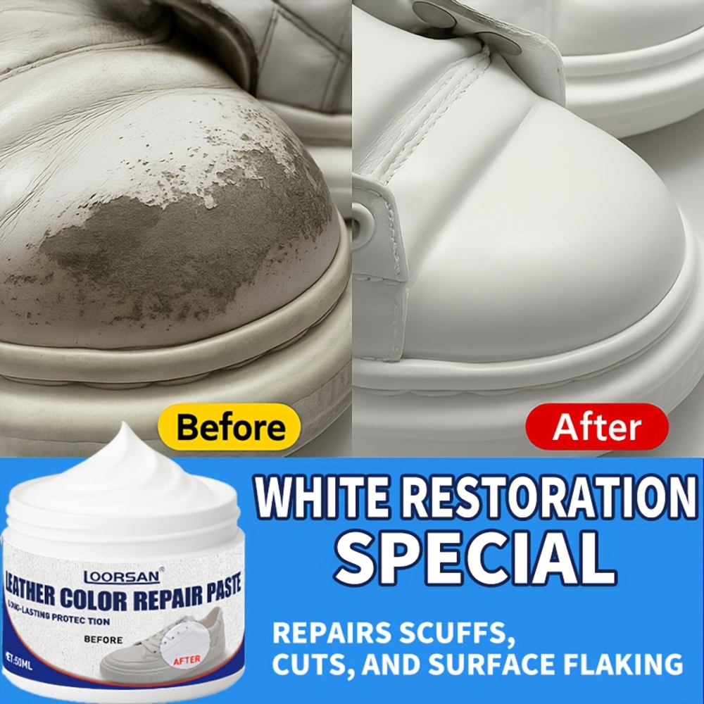 Sneaker Care Spray - White Leather Repair Kit - Easy