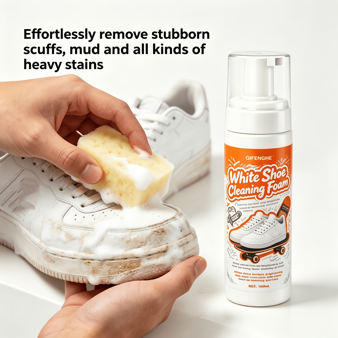 Portable No Rinse White Shoe C - Sneaker Care White ulasan dan harga