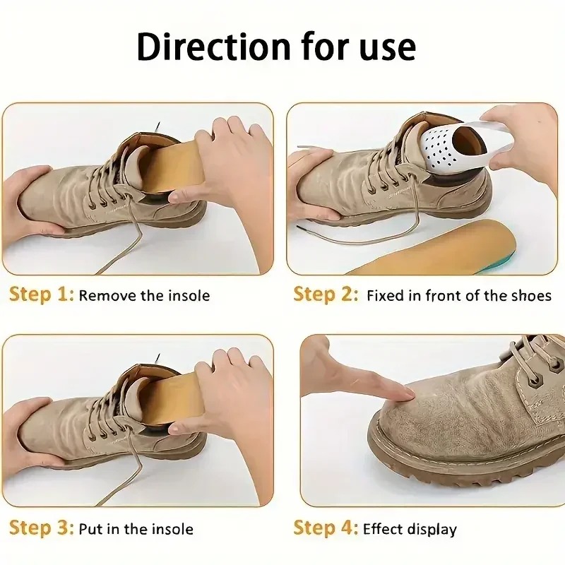 4Pcs Anti Crease Shoe Protecto - Sneaker Care Crease Protector ulasan dan harga