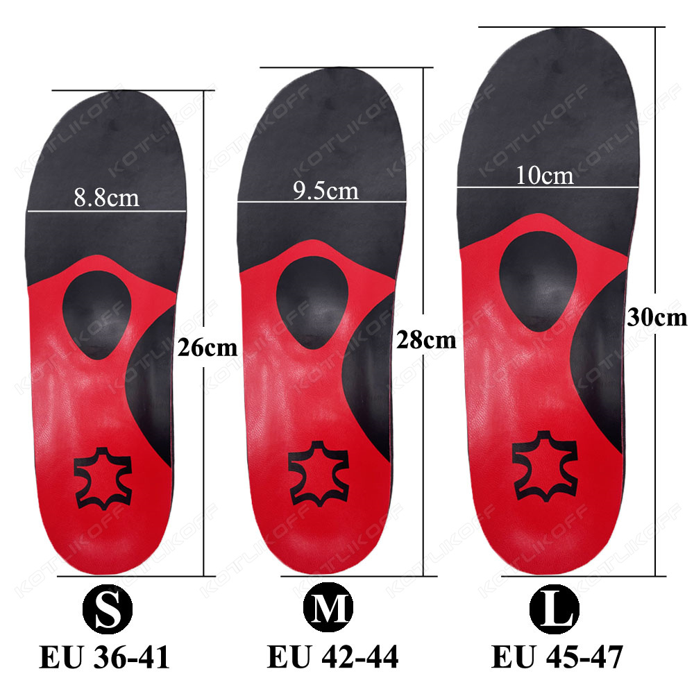 PU Leather Orthopedic Insole O - Sneaker Leather Care ulasan dan harga