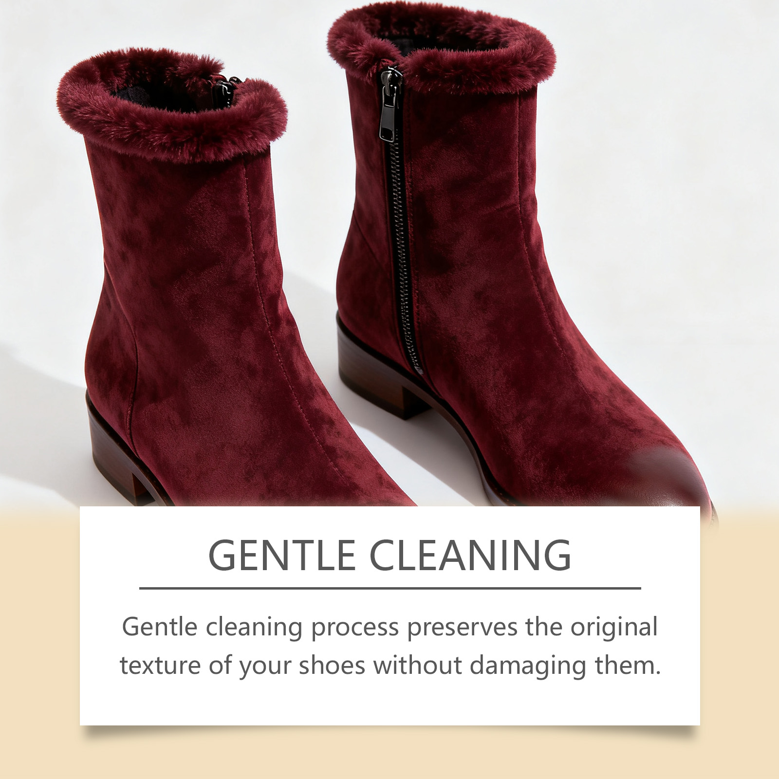 Suede Cleaner Spray Nubuck Car - Sneaker Leather Care ulasan dan harga