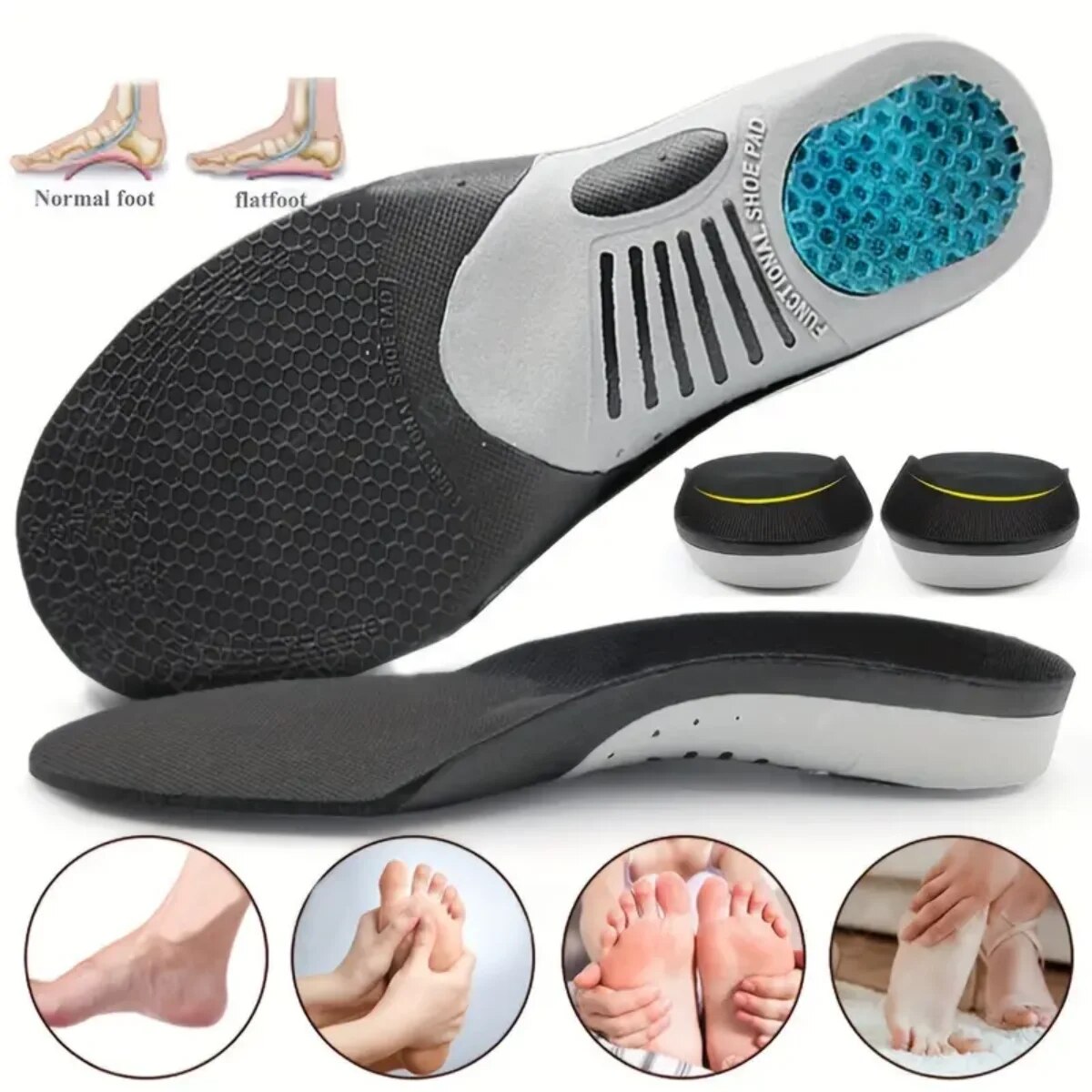 1Pair Orthopedic Insoles Ortho - Care For Sneaker ulasan dan harga