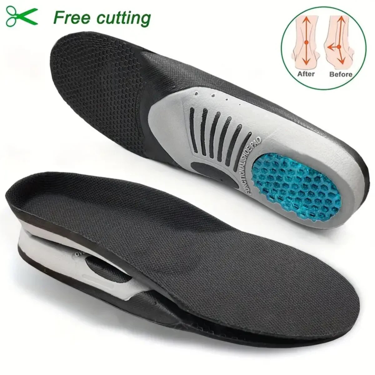 1Pair Orthopedic Insoles Ortho - Care For Sneaker ulasan dan harga