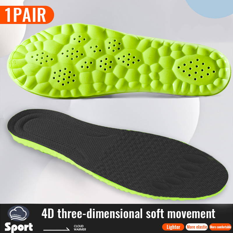 1 Pair Memory Foam Insoles for - Care For Sneaker ulasan dan harga