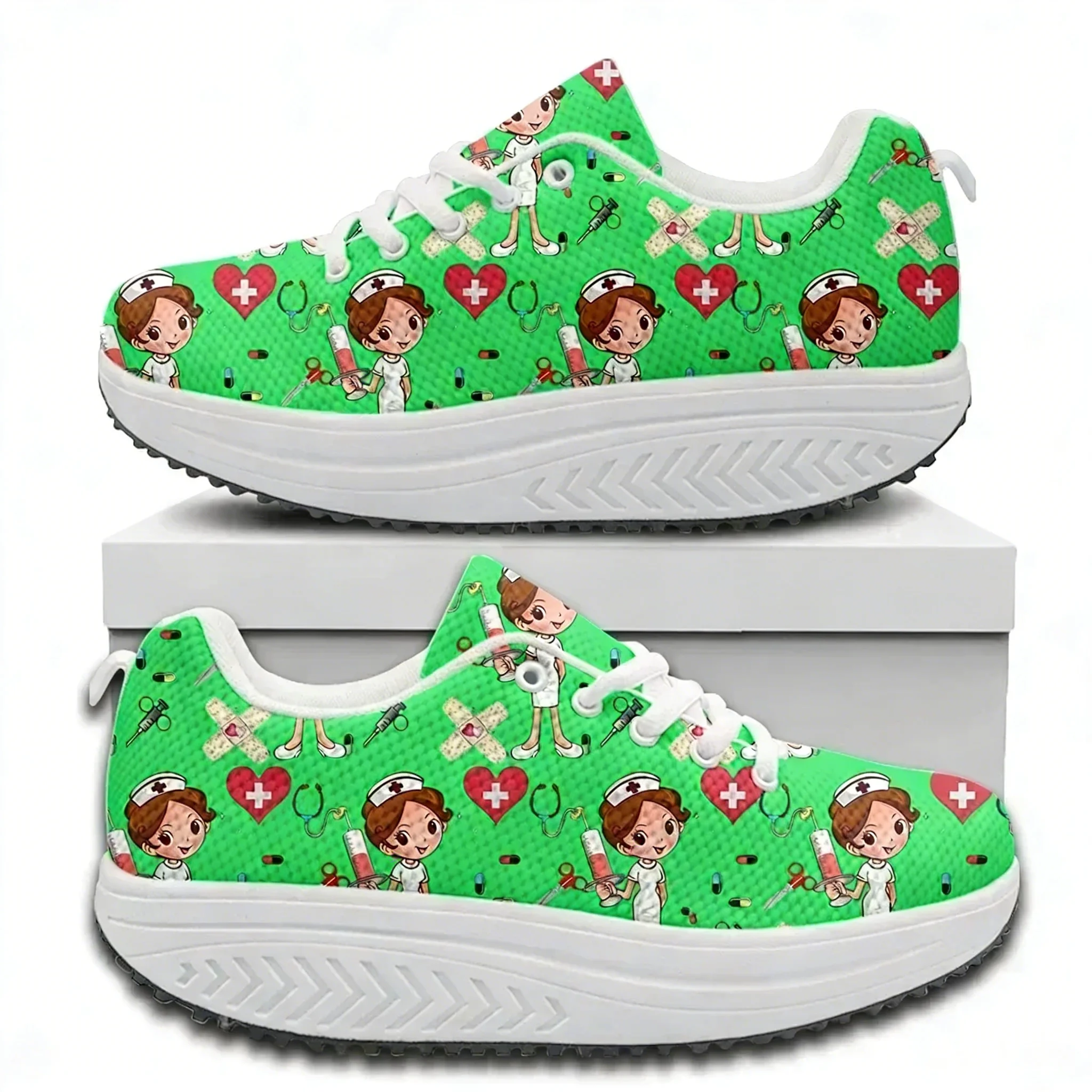 Comfort Lace-up Platform Sneak - Care For Sneaker ulasan dan harga