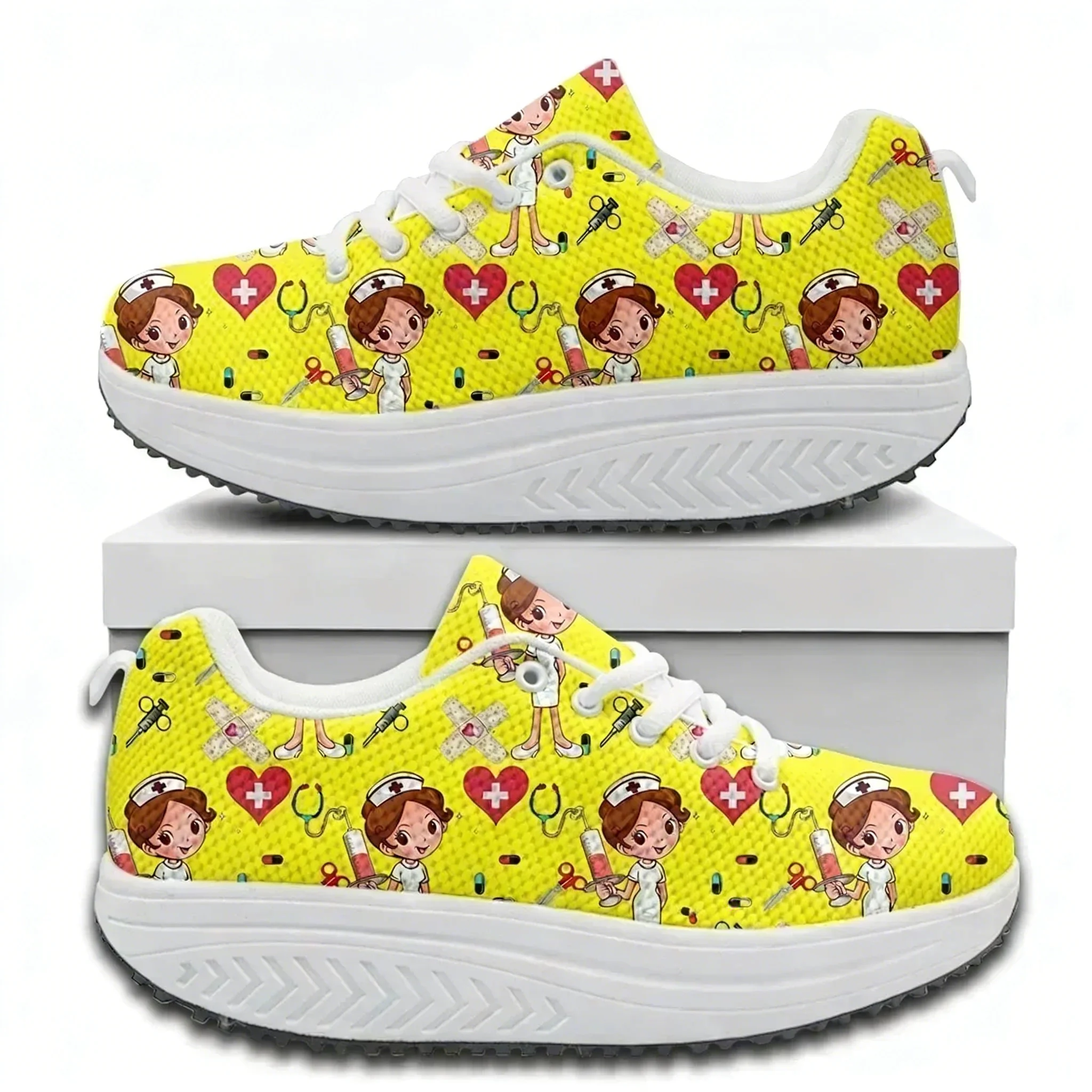 Comfort Lace-up Platform Sneak - Care For Sneaker ulasan dan harga