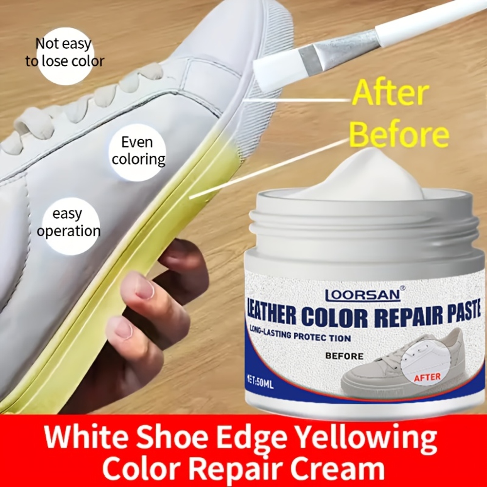 White Leather Repair Kit - Eas - Sneaker Care Spray ulasan dan harga