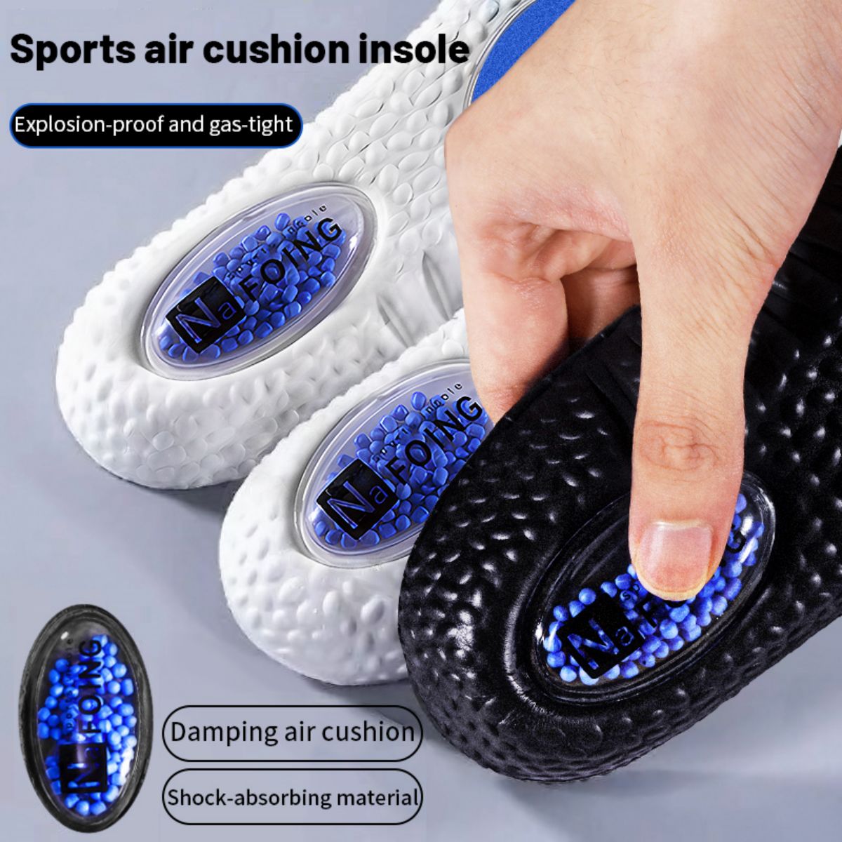 1Pair Upgrade Sports Shock Abs - Care For Sneaker ulasan dan harga