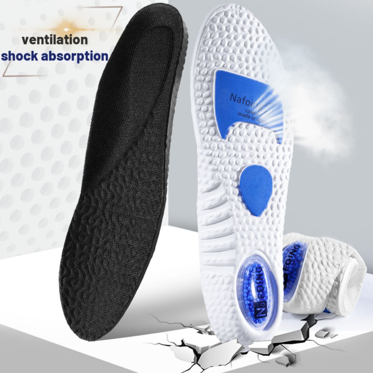 1Pair Upgrade Sports Shock Abs - Care For Sneaker ulasan dan harga