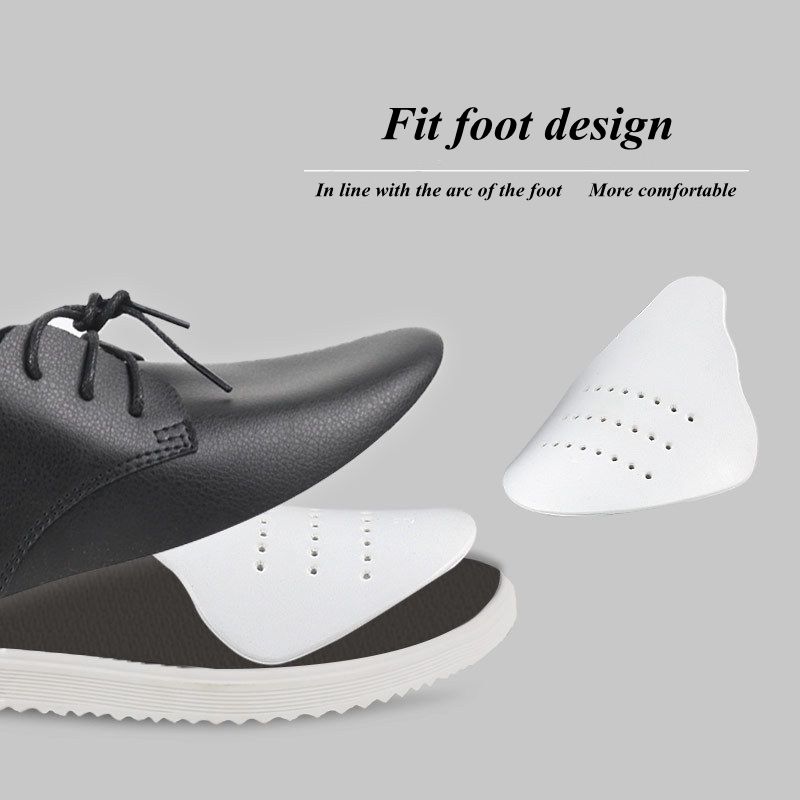2Pcs Leather Shoe Toe Caps Sup - Sneaker Care Crease Protector ulasan dan harga