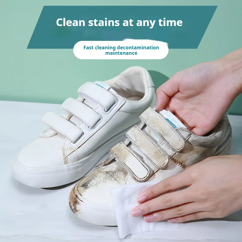 Portable No-Rinse Shoe Cleanin - Sneaker Care White ulasan dan harga