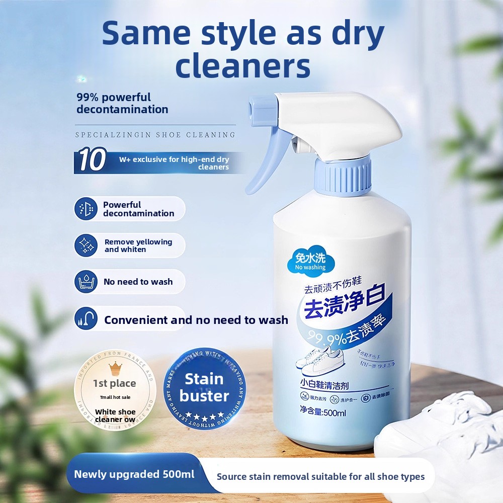 500ml white shoe cleaner no cl - Sneaker Care White ulasan dan harga
