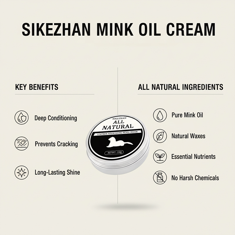 All Natural Mink Oil Leather C - Sneaker Leather Care ulasan dan harga